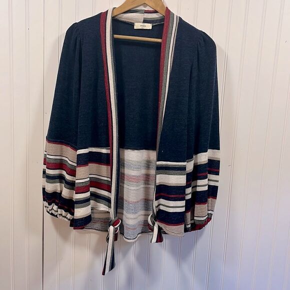 Entro open front long sleeve cardigan - Picture 1 of 5